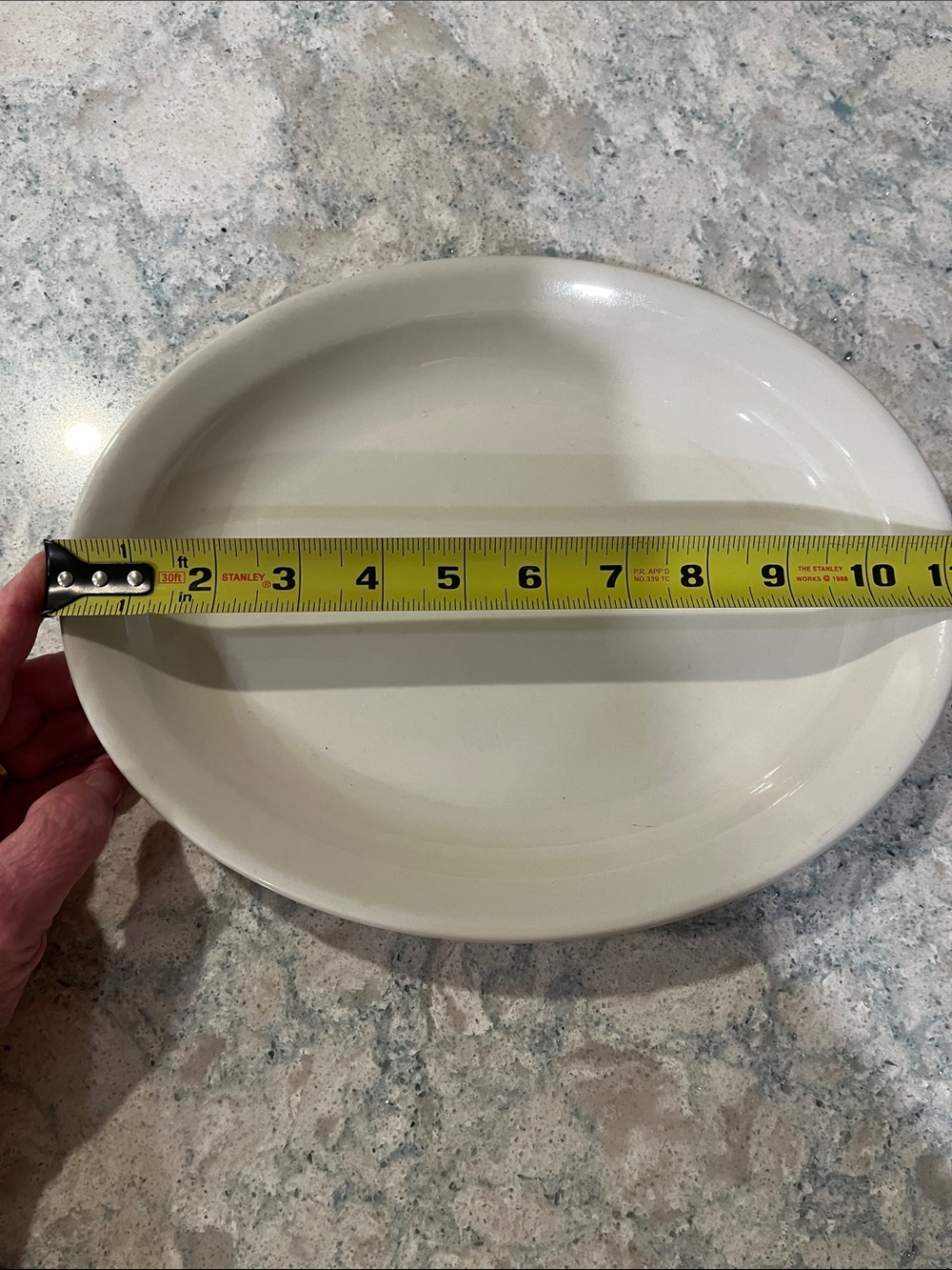 VTG Shenango China White Platters Set of 2